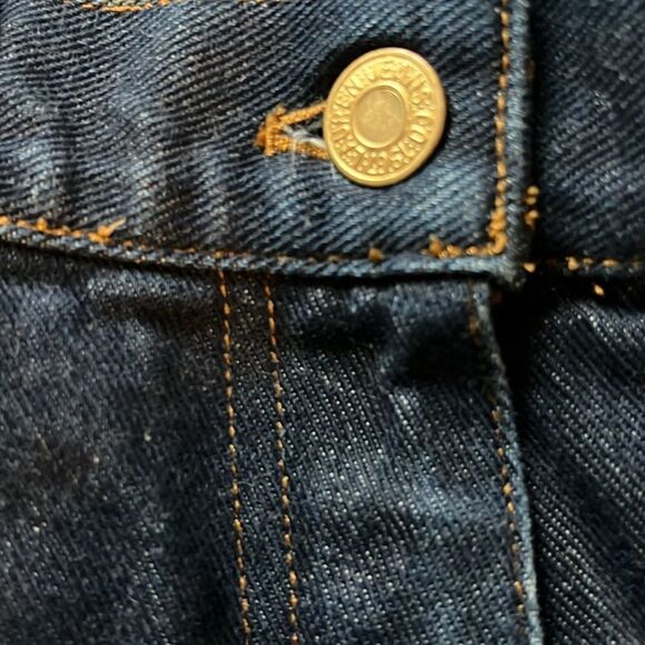 Lauren Jeans Co Ralph Lauren Dark Blue Jeans 5 Pocket VINTAGE NWOT - Picture 4 of 8